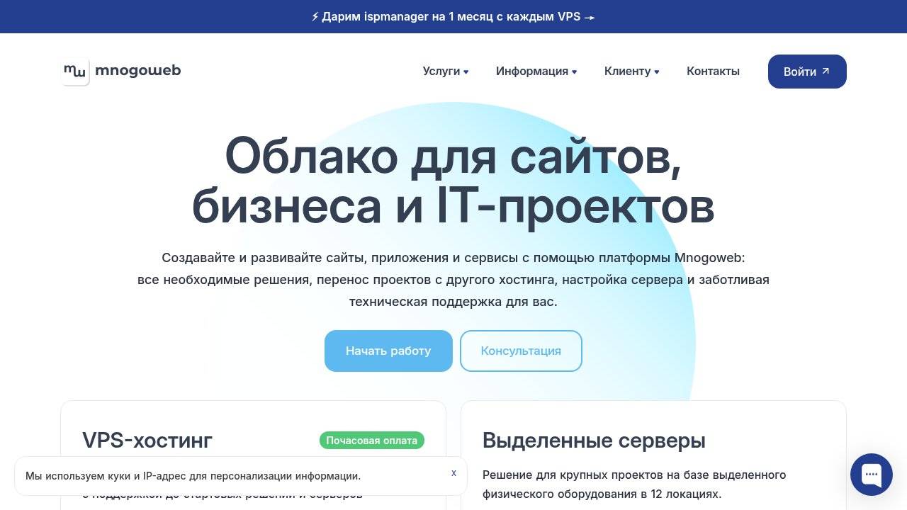Превью главной страницы mnogoweb.ru
