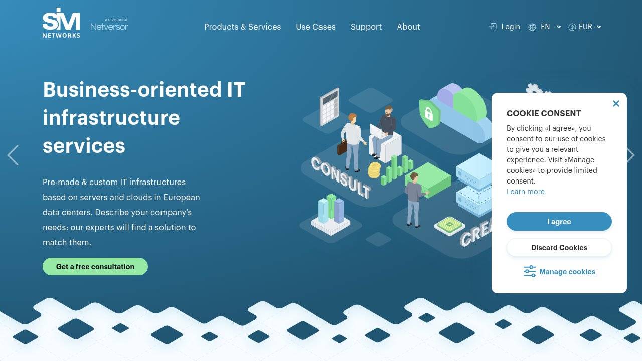 Превью главной страницы sim-networks.com