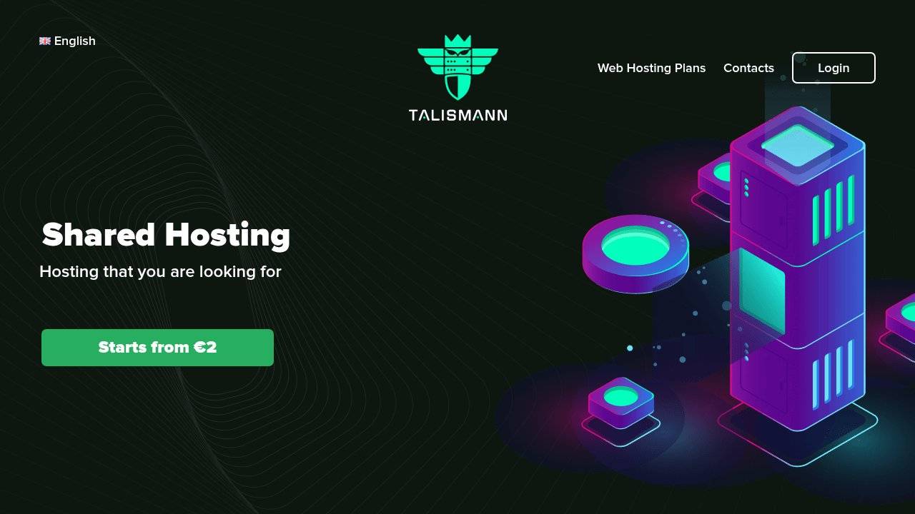 Превью главной страницы talismann.online